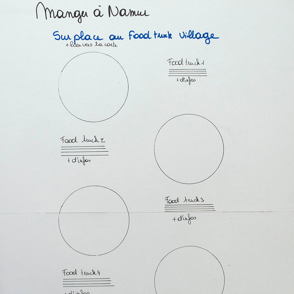 Prototype papier page manger
