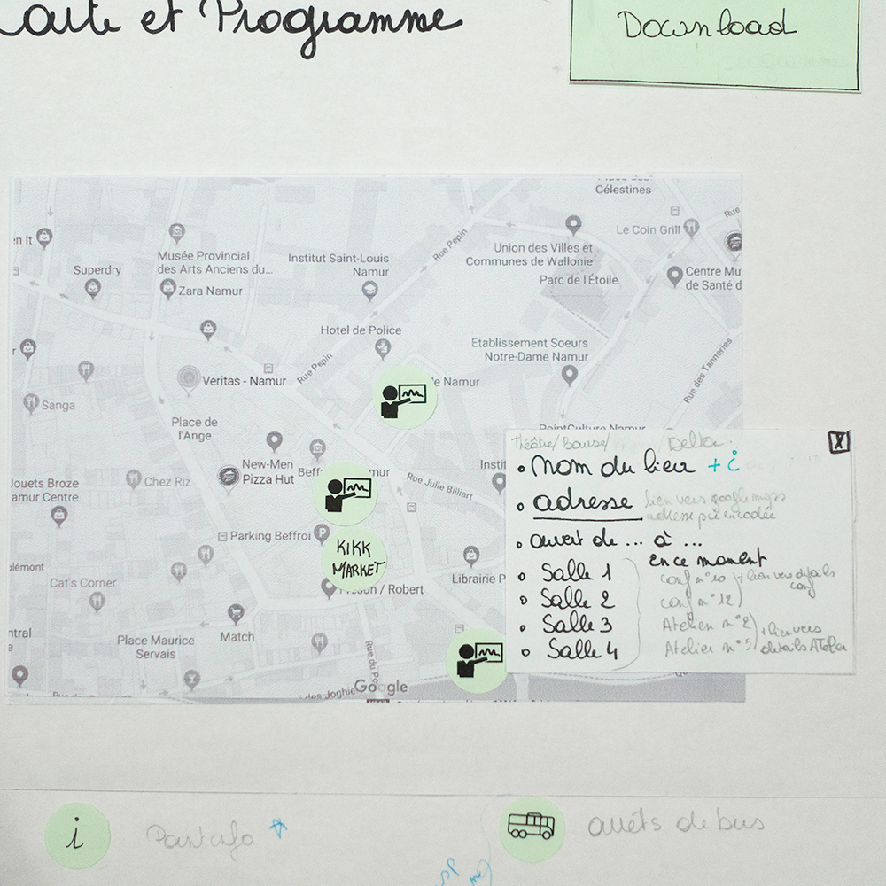 Prototype papier exemple catégorie KIKK 