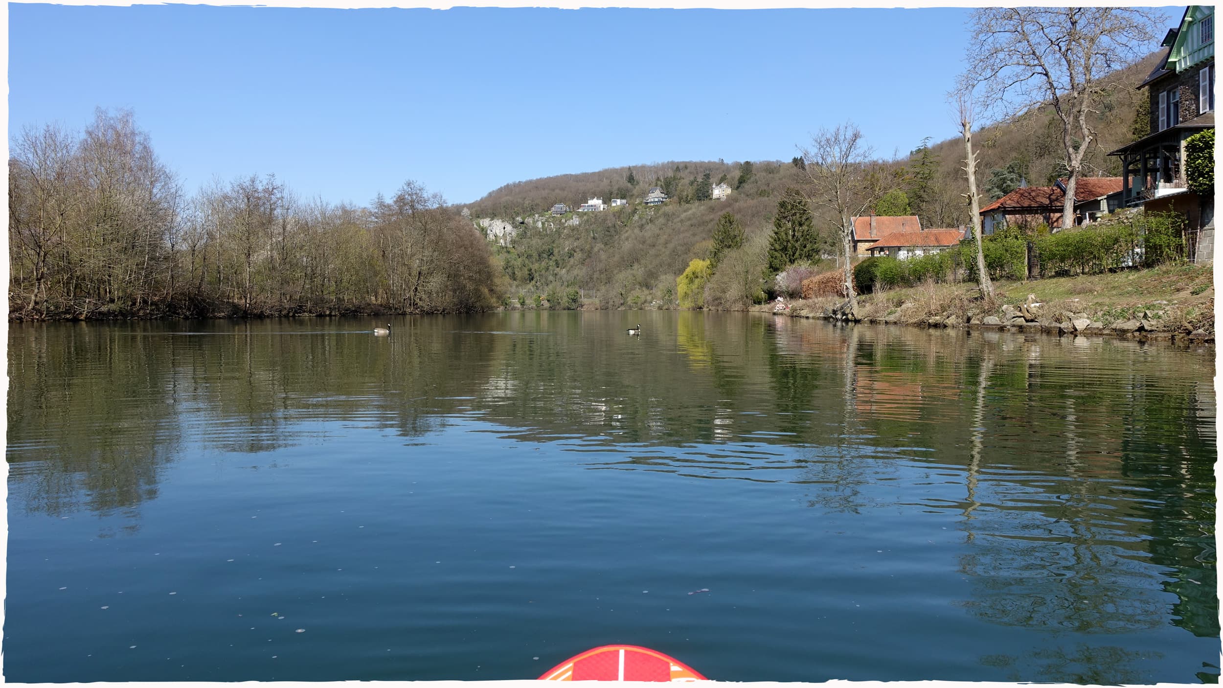 Ile sur la Meuse entre Lustin et Profondeville